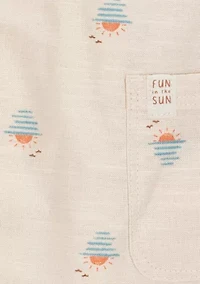 Baby Boys Printed Romper