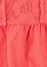 Baby Girls Flutter Sleeve One Piece Romper