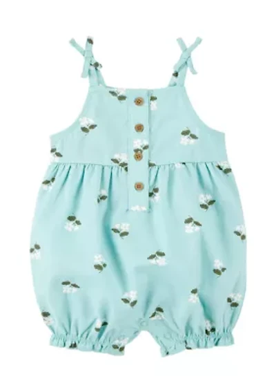 Baby Girls Printed One Piece Romper