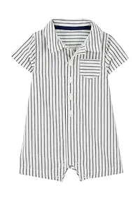Baby Boys Stripe Romper