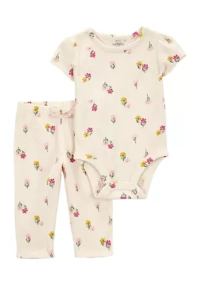 Baby Girls Floral Set