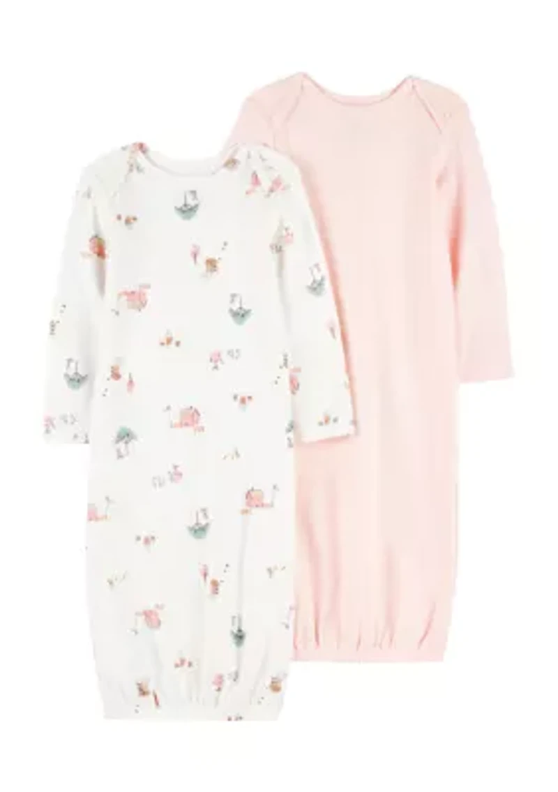 Baby Girls Gown Set