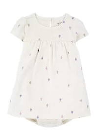 Baby Girls Dress and Cardigan Set
