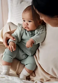 Baby Boys Set of Printed Jumpsuits