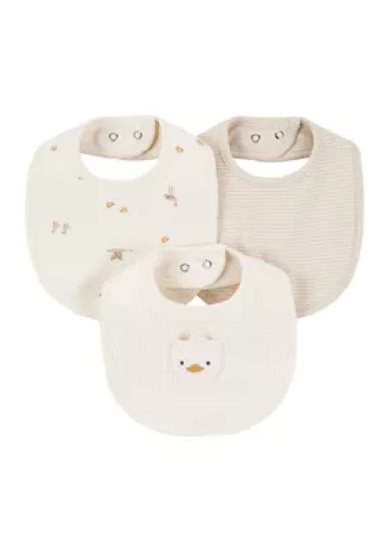 Baby Duck Bibs - 3 Pack