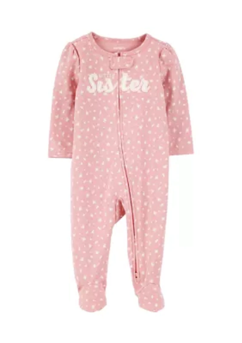 Baby Girls Printed Jumpsuit