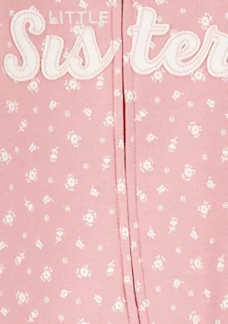 Baby Girls Printed Jumpsuit