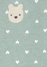 Baby Girls Heart Print Jumpsuit