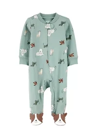 Baby Girls Dog Jumpsuit