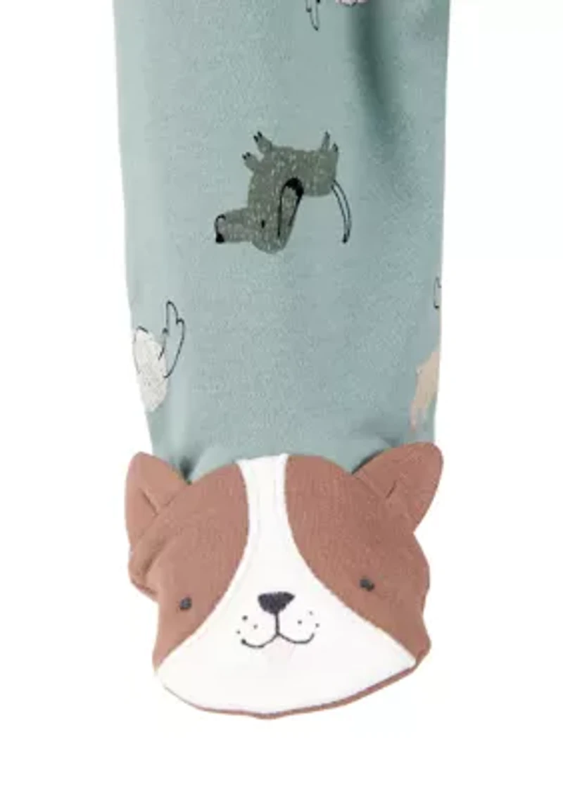 Baby Girls Dog Jumpsuit