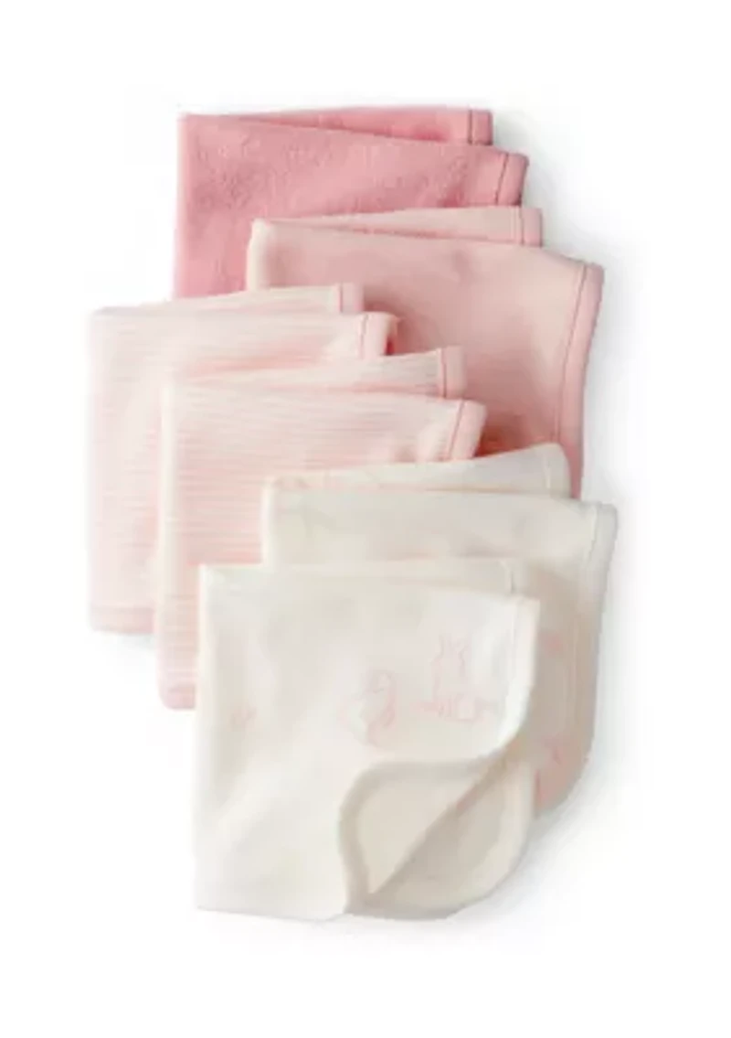 Baby Girls 6-Pack of Washcloths
