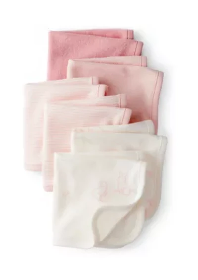 Baby Girls 6-Pack of Washcloths 