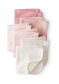 Baby Girls 6-Pack of Washcloths 