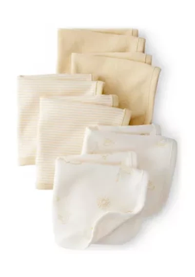 Baby Woven Terry Washcloths - 6 Pack