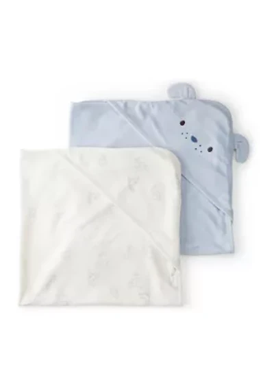 Baby Boys 2-Piece Towel Set