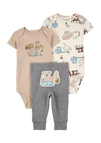 Baby Boys 3 Piece Construction Set