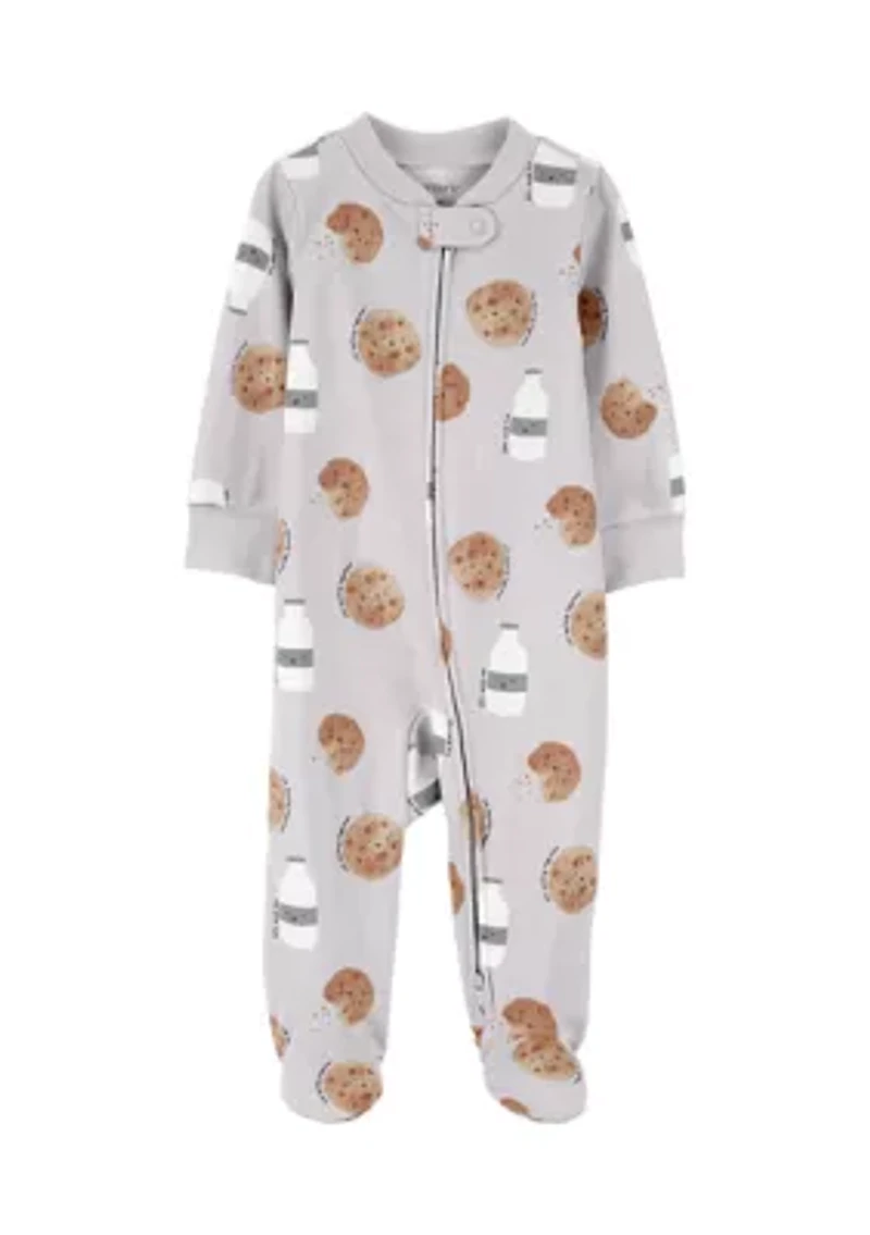 Baby Cookie One Piece Zip Bodysuit