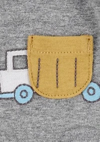 Baby Boys Short Sleeve Bodysuits