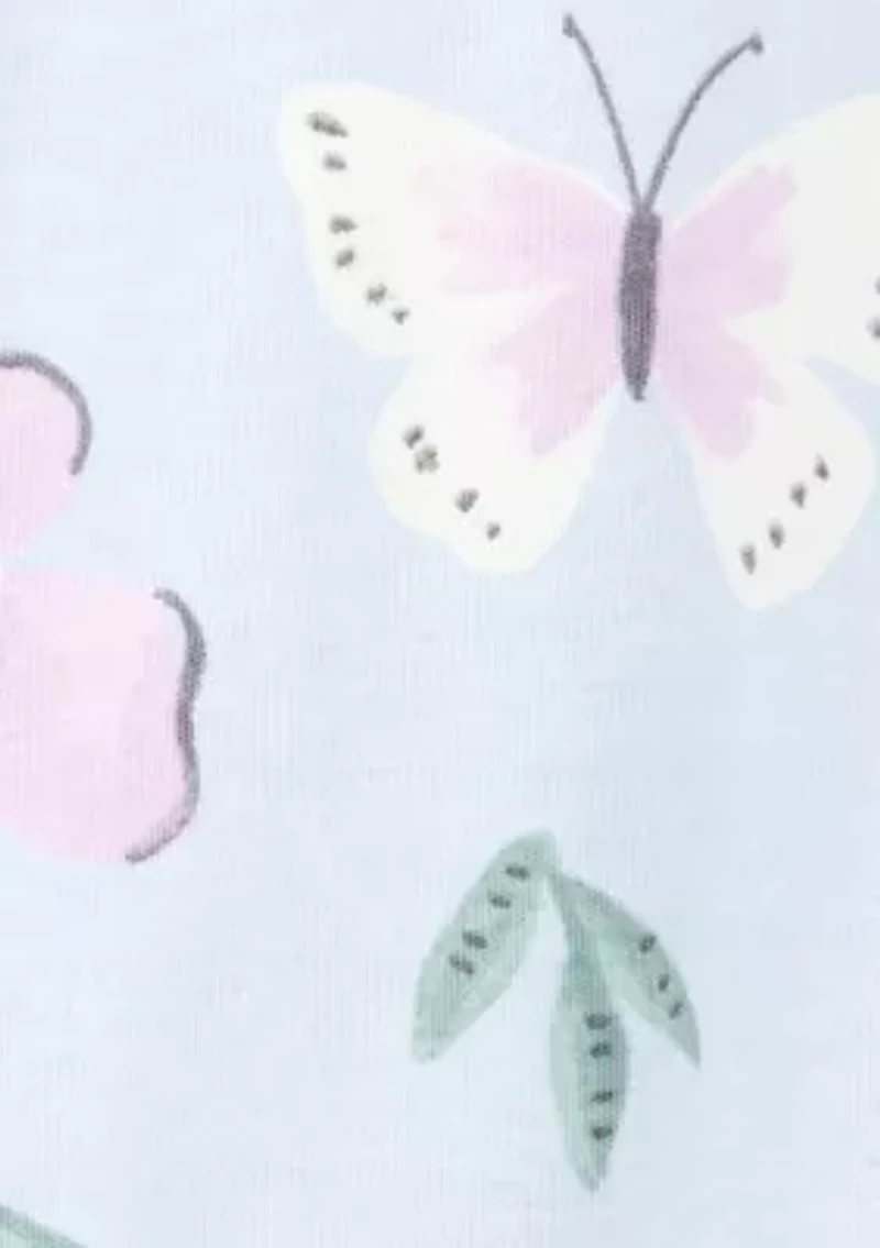 Baby Girls Footed One Piece Pajama