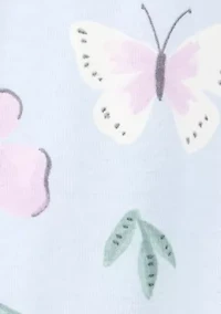 Baby Girls Footed One Piece Pajama