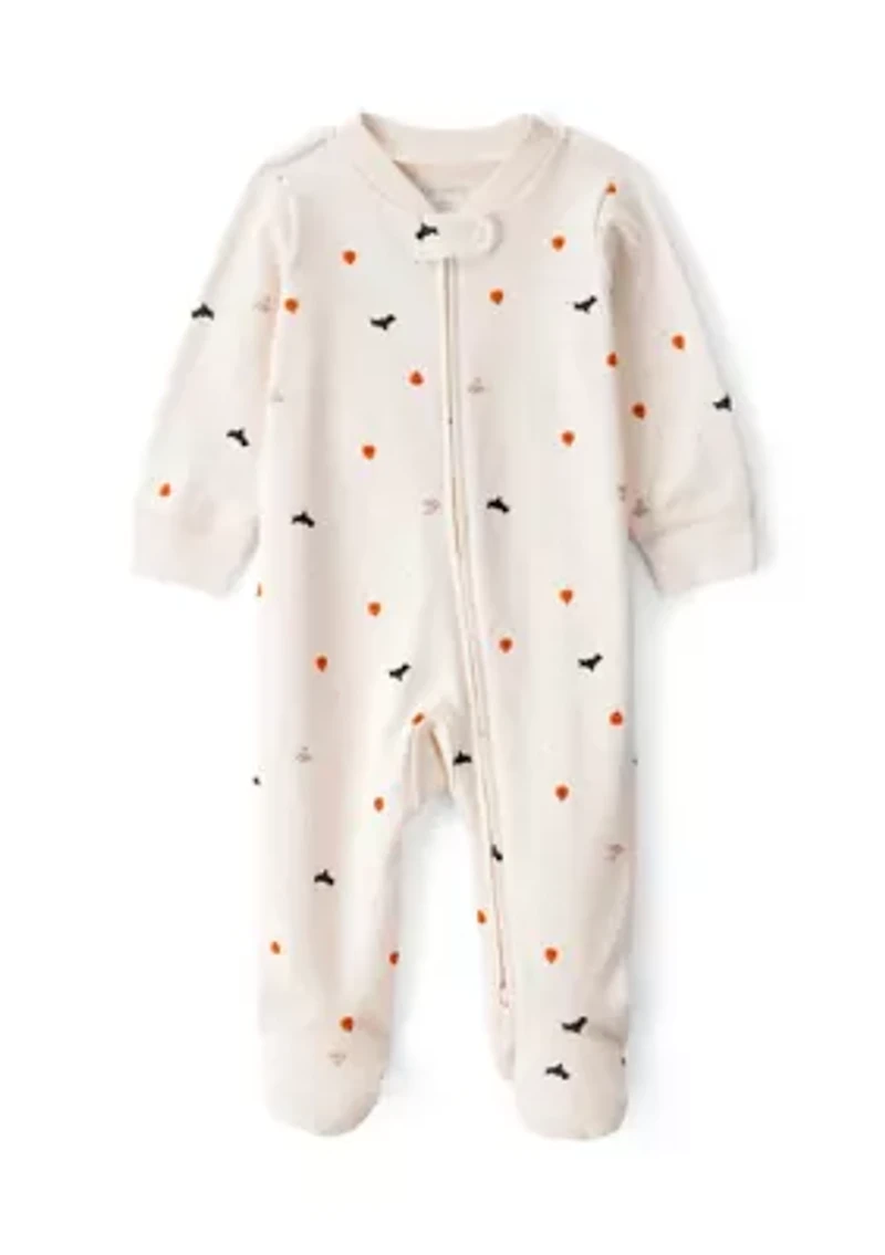 Baby Printed Footie Pajamas
