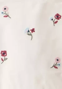 Toddler Girls Long Sleeve Flower Bodysuit with Pants Set