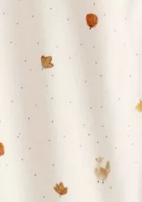 Baby Harvest Printed Footie Pajamas