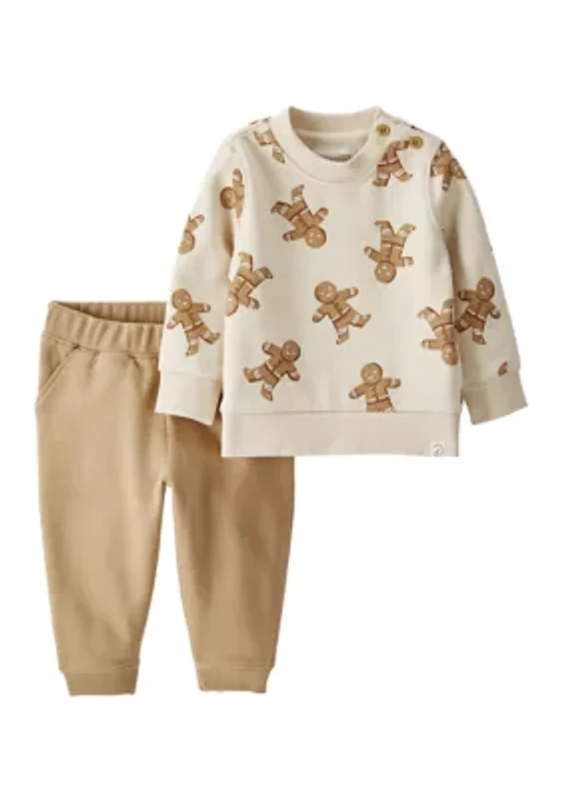 Baby 2-Piece Gingerbread Set