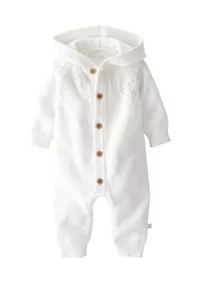 Baby Hooded Sweater Jumpsuit