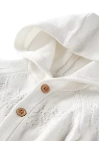 Baby Hooded Sweater Jumpsuit