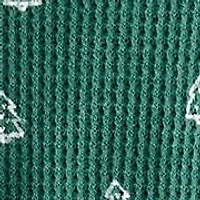 Baby Long Sleeve Christmas Tree Footed Bodysuit