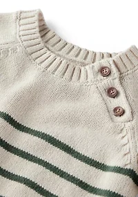 Baby Stripe Sweater Set
