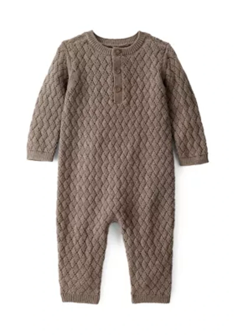 Baby Basketweave Jumpsuit