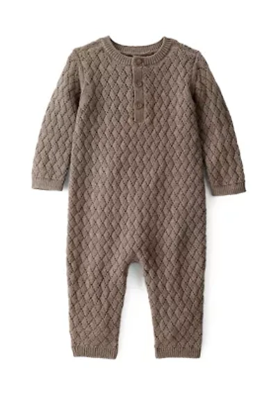 Baby Basketweave Jumpsuit