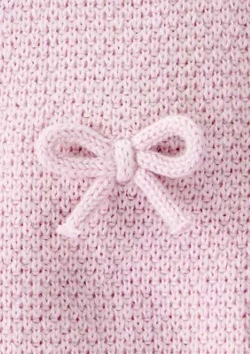 Baby Girls Bow Sweater Set