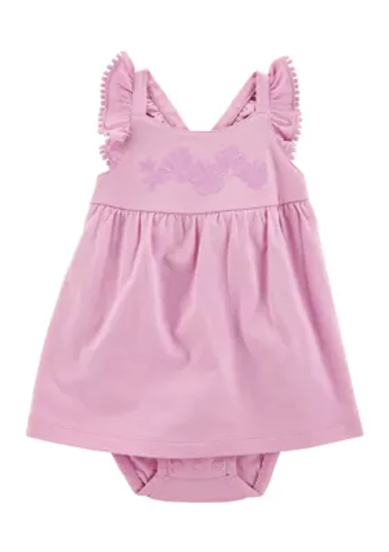 Baby Girls Floral Sunsuit