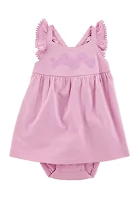 Baby Girls Floral Sunsuit
