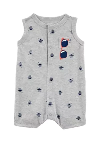 Baby Boys Printed Romper