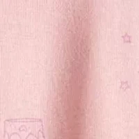 Baby Girls Fairy Star Printed Footie Pajamas Set