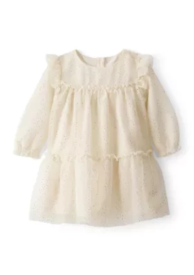 Baby Girls Glitter Tulle Dress