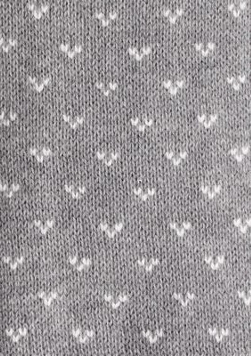 Baby Boys Printed Sweater and Overalls Set