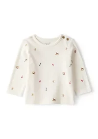 Baby Boys Two Piece Overalls Set