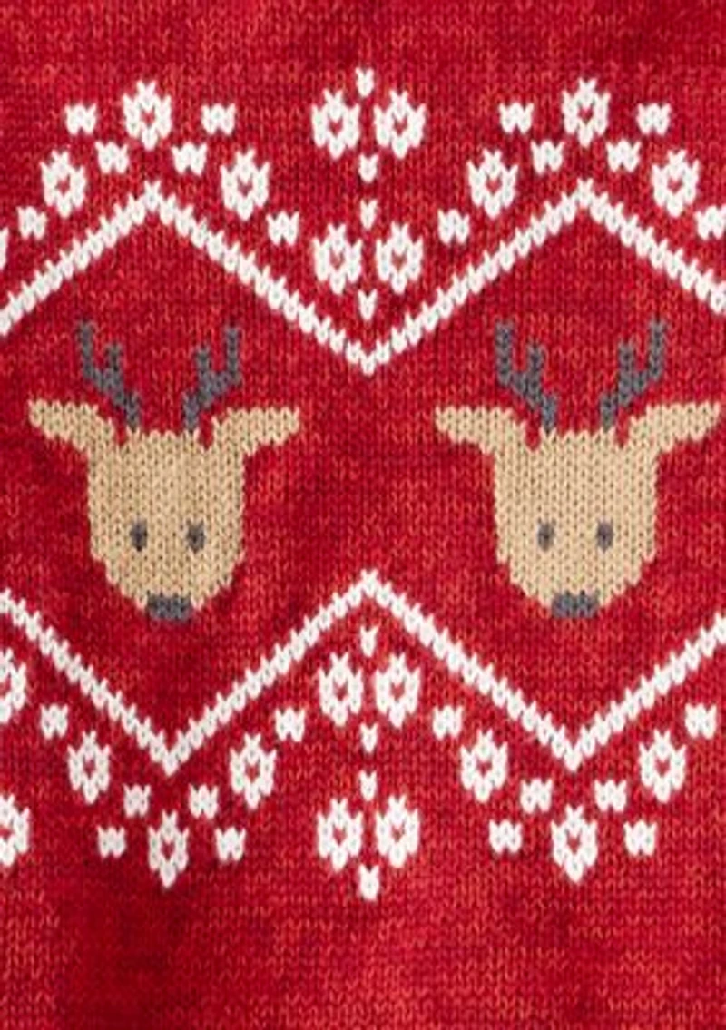 Baby Boys Fair Isle Sweater and Pants Set