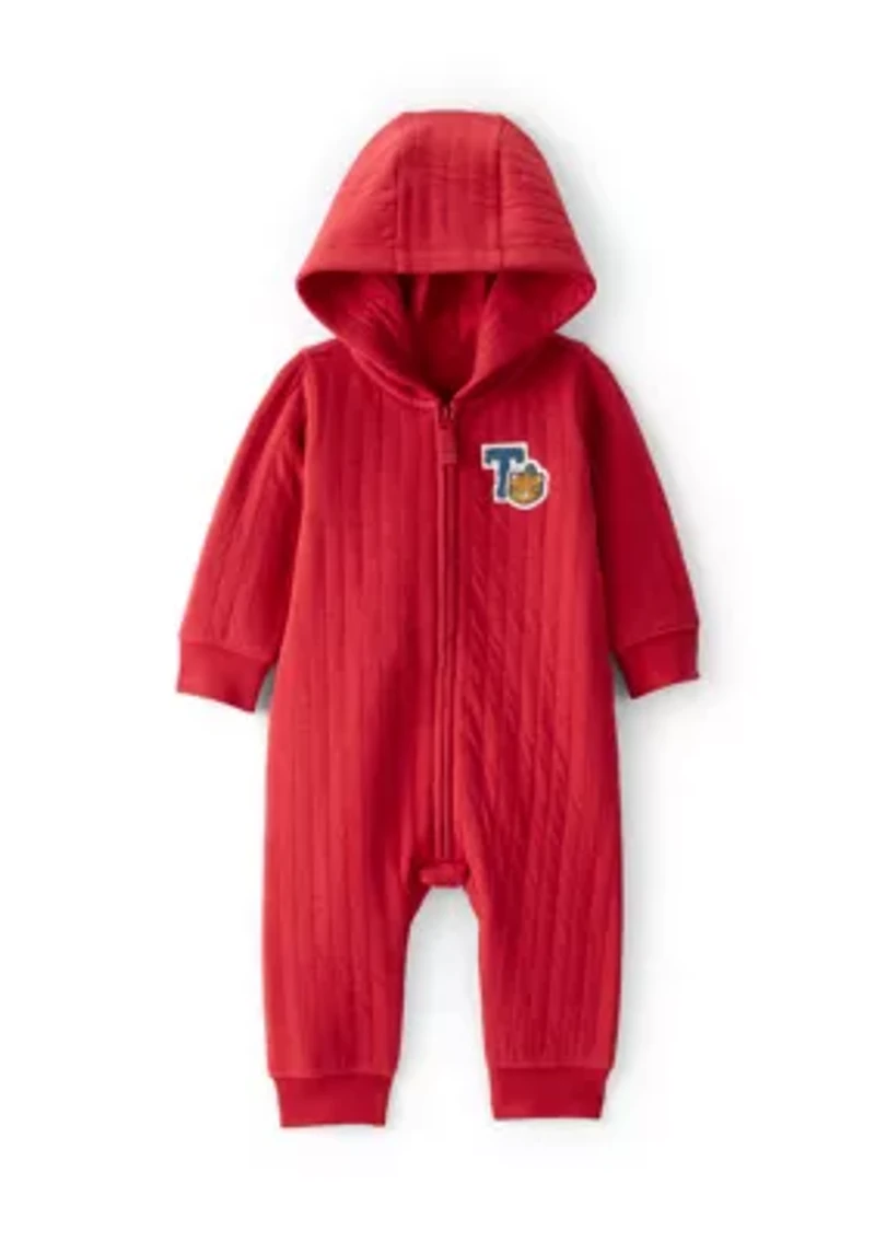 Baby Boys Zip Front Jumpsuit