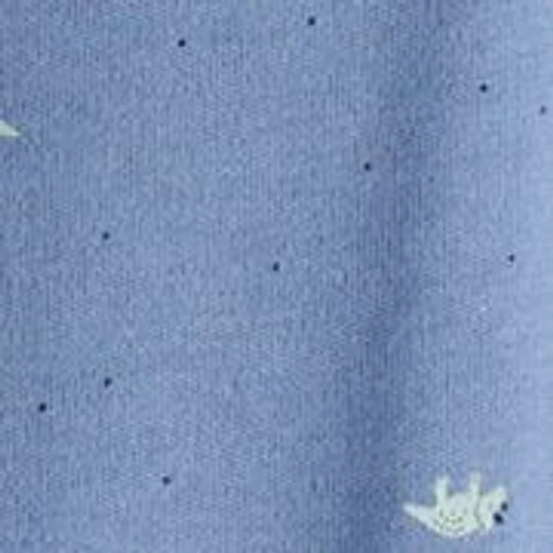 Baby Boys Printed Interlock Footie Pajamas