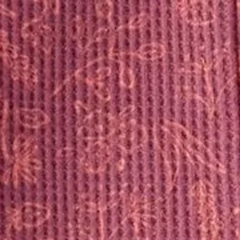 Baby Girls Textured Printed Footie Pajamas