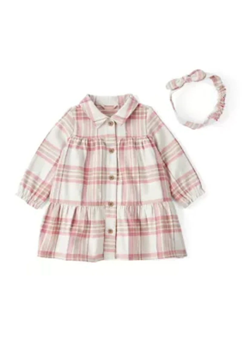Baby Girls 2 Piece Dress Set