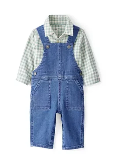 Baby Boys Overalls Set