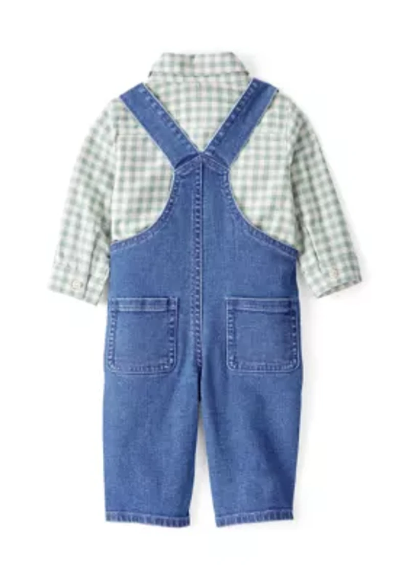 Baby Boys Overalls Set