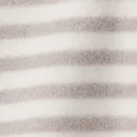 Baby Boys Stripe Microfleece Footie Pajamas